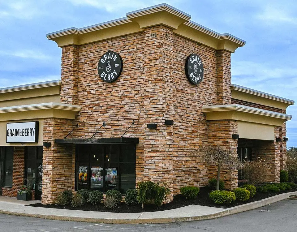 Exterior view of the Dallas,PA Grain and Berry Franchise
